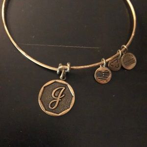 Alex and Ani - J initial